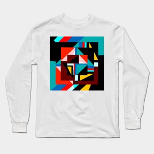 Concentric Cubism Long Sleeve T-Shirt